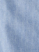 Spring Wash - Baby Organic Cotton Chambray Button-Front Shirt, Selected