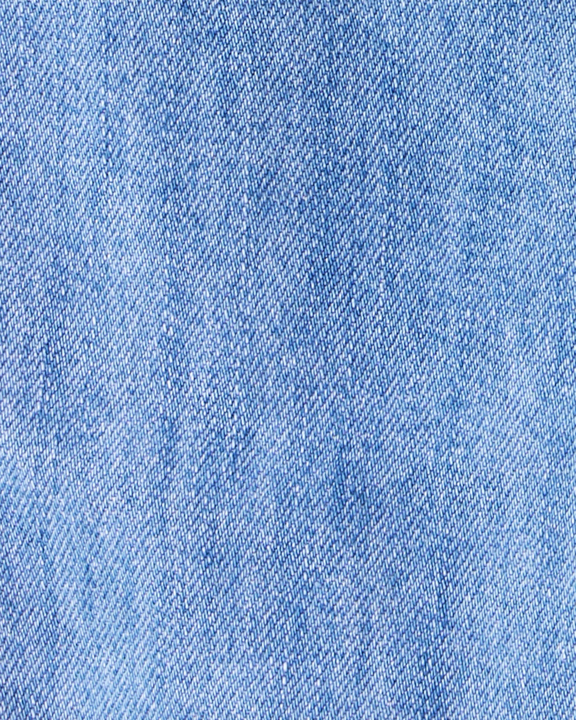 Baby Organic Cotton Denim Overalls