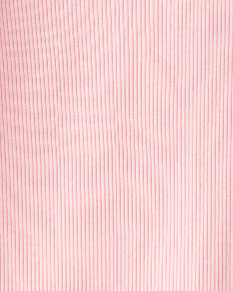 Product image 2 of Toddler Girl Cotton Long-Sleeve Henley Top - Pink