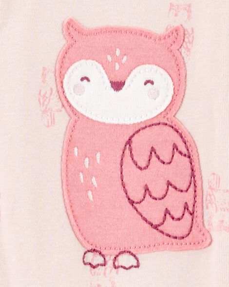  Product image 4 of Toddler 2-Pack Cotton Rib 1-Piece Footie Pajamas