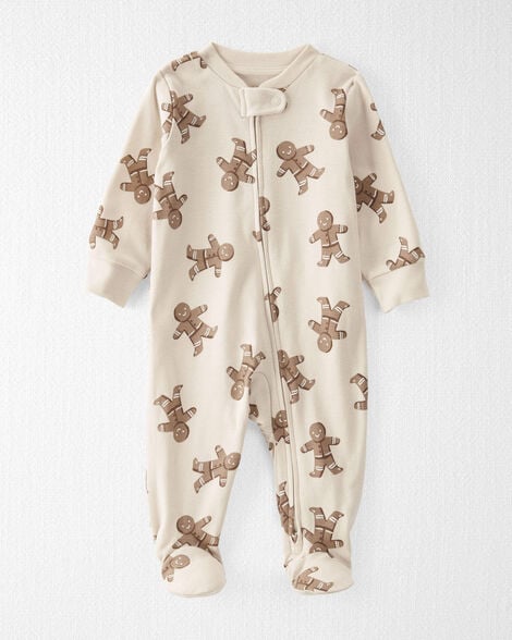 Infant Gingerbread Pajamas