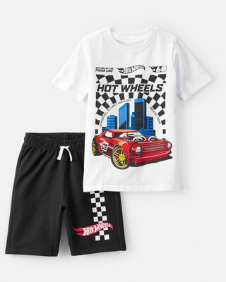 Product image 1 of Kid 2-Piece Hot Wheels Outfit Set