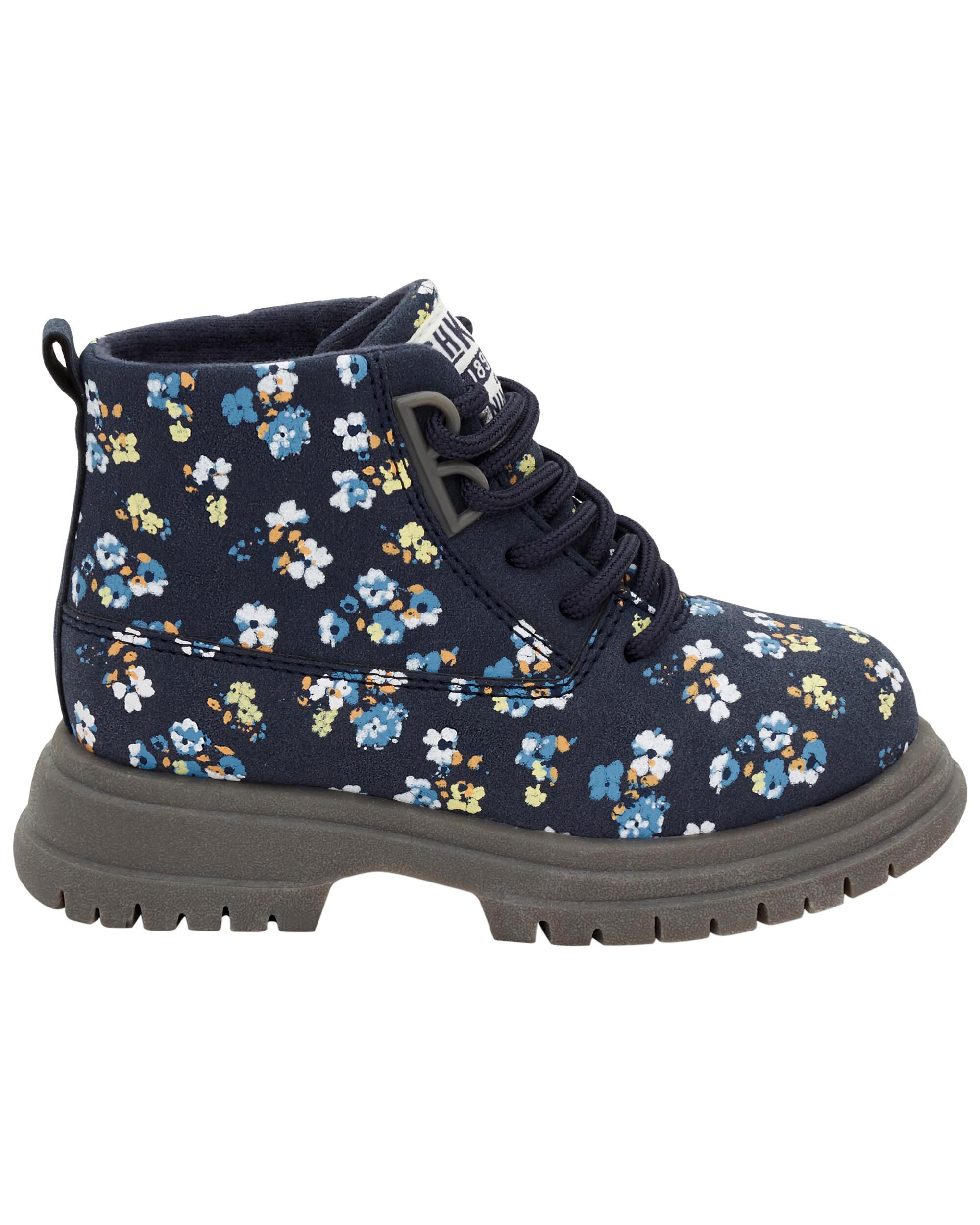 Toddler Floral Print Fashion Boots OshKosh Carter s