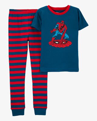 Product image 1 of Kid 2-Piece Spider-Man 100% Snug Fit Cotton Pajamas