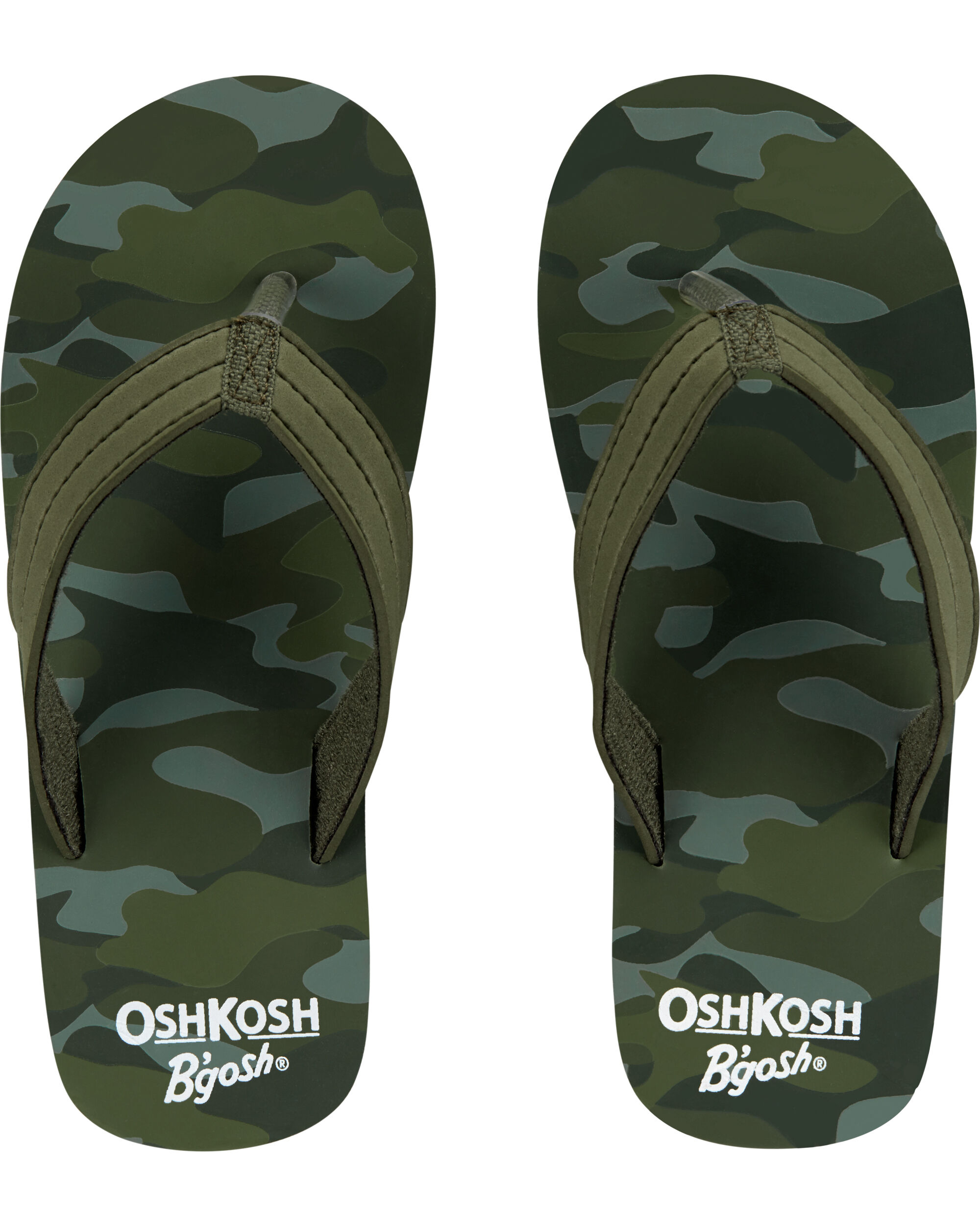camo flip flops