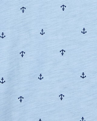 Product image 2 of Kid Anchor Polo Shirt -Blue