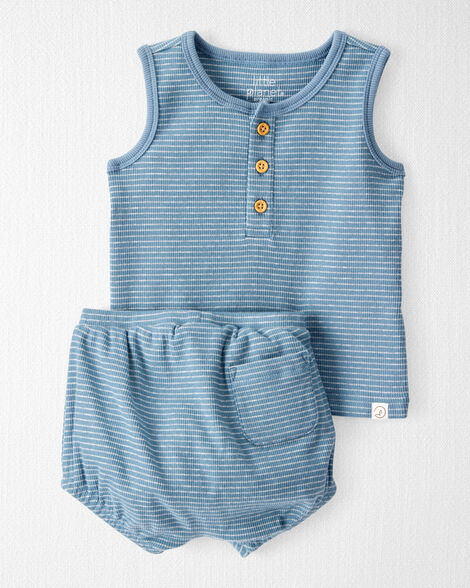 Product image 1 of Baby 2-Piece Organic Cotton Striped Set