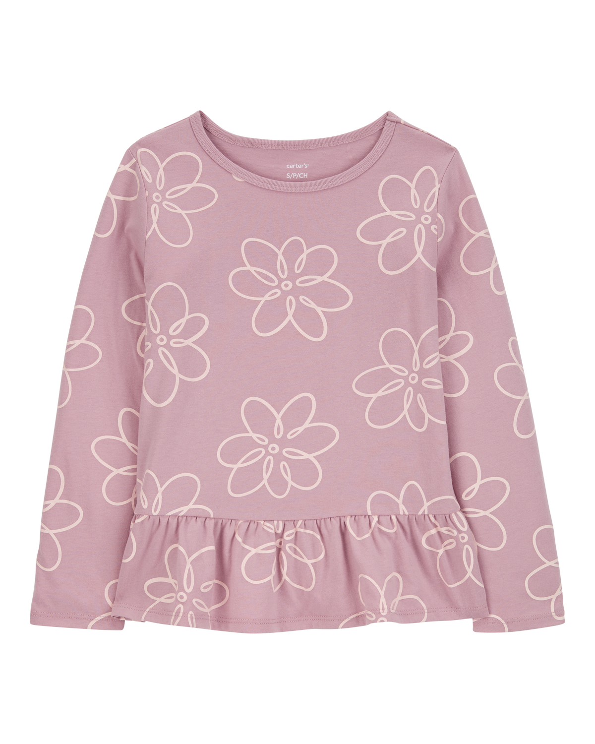 10 TEN Heartfull frill long tee ピンク サイズ4 10 TEN Heartfull frill long tee ピンク サイズ4