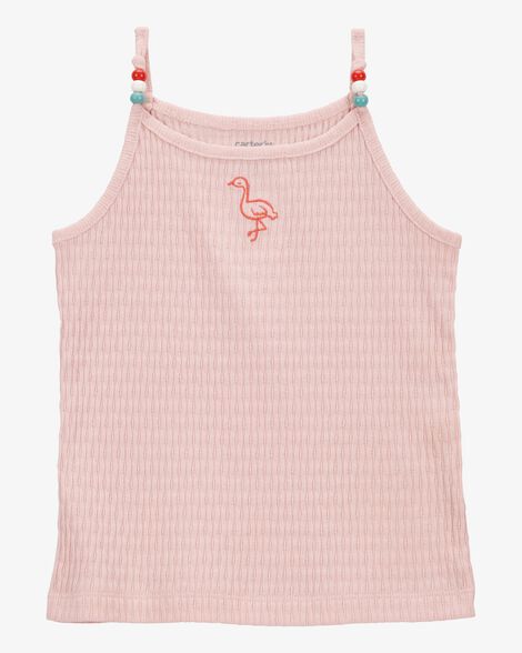  Product image 1 of Baby Flamingo Ribbed Tank Top