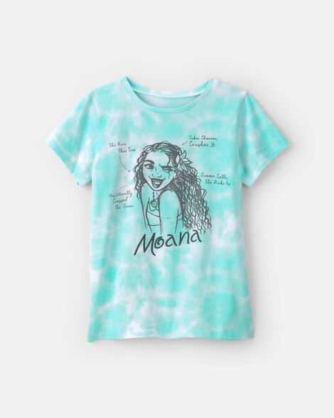 girls disney© moana graphic tee - turquoise