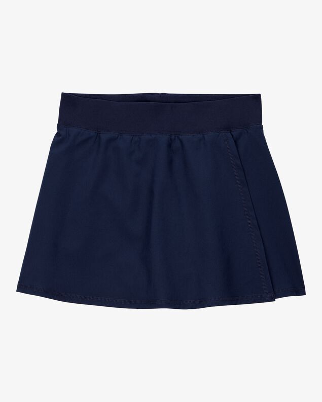 Product image 2 of Kid 2-Pack Poplin Stretch Uniform Skorts - Navy