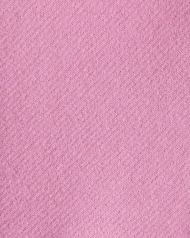 Product image 2 of Baby Girl Long-Sleeve Quarter-Zip Pullover Sweatshirt - Pink