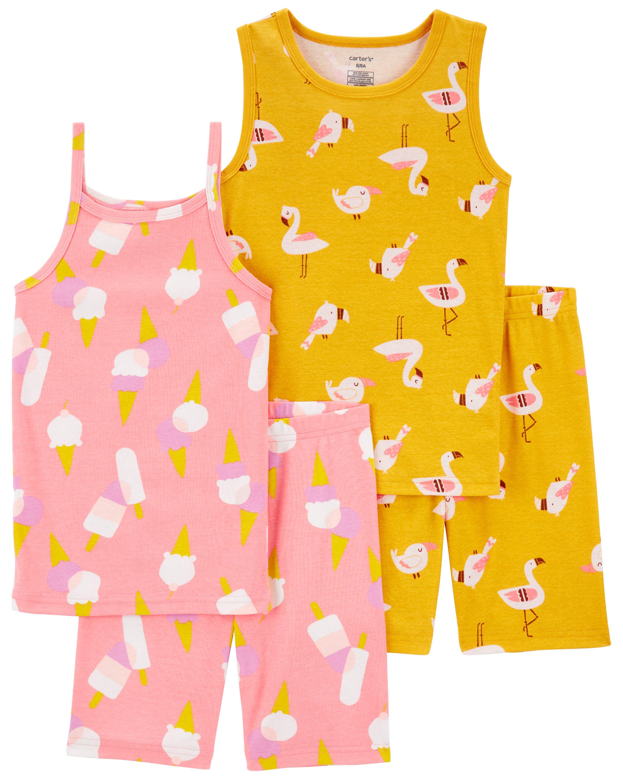Carters flamingo pajamas sale