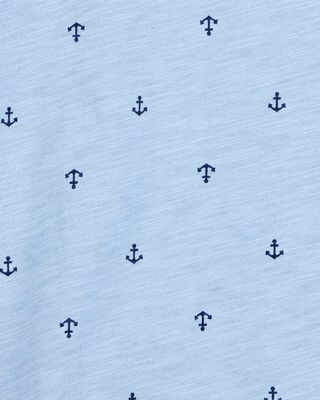 Product image 2 of Kid Anchor Polo Shirt -Blue