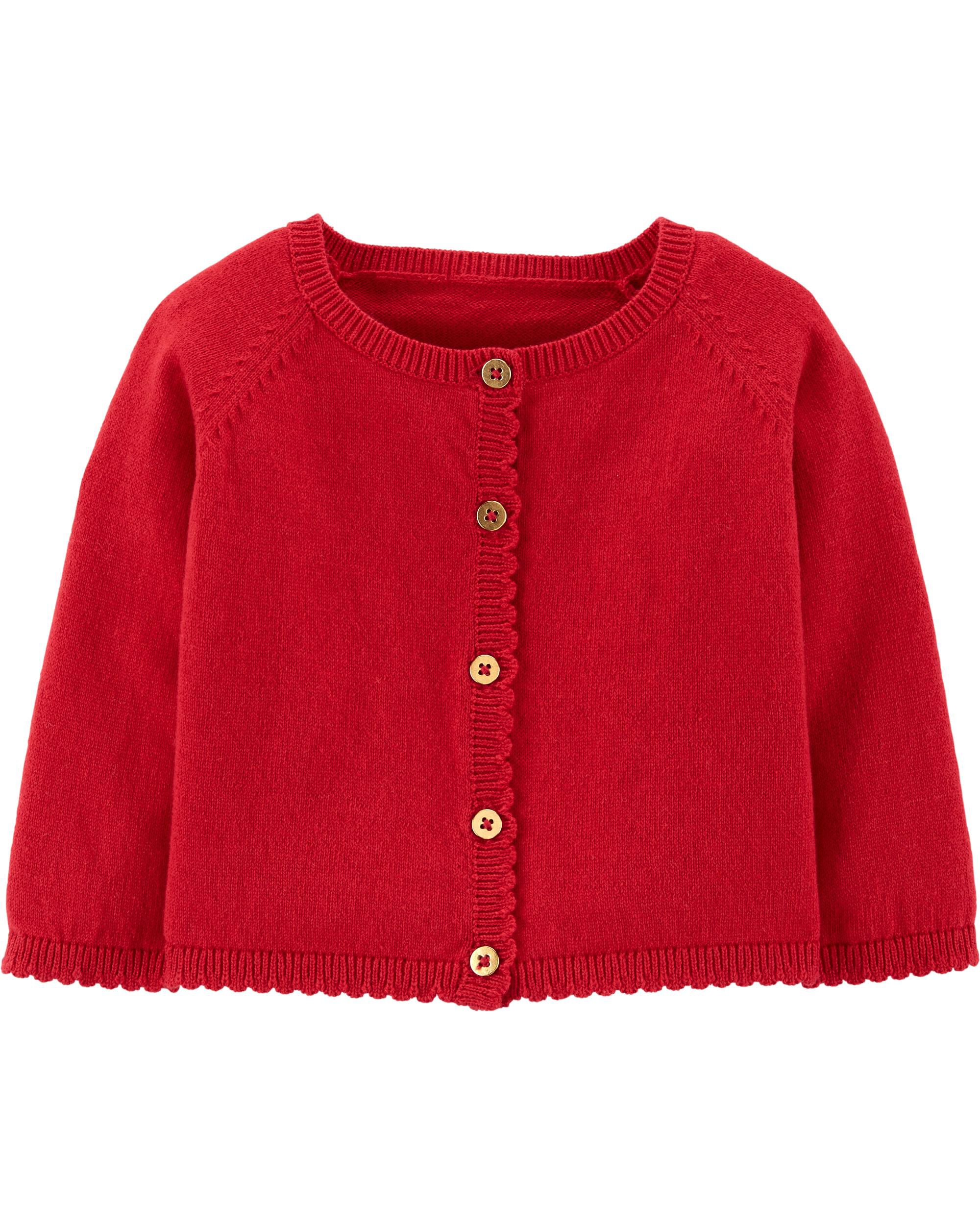 carters red sweater