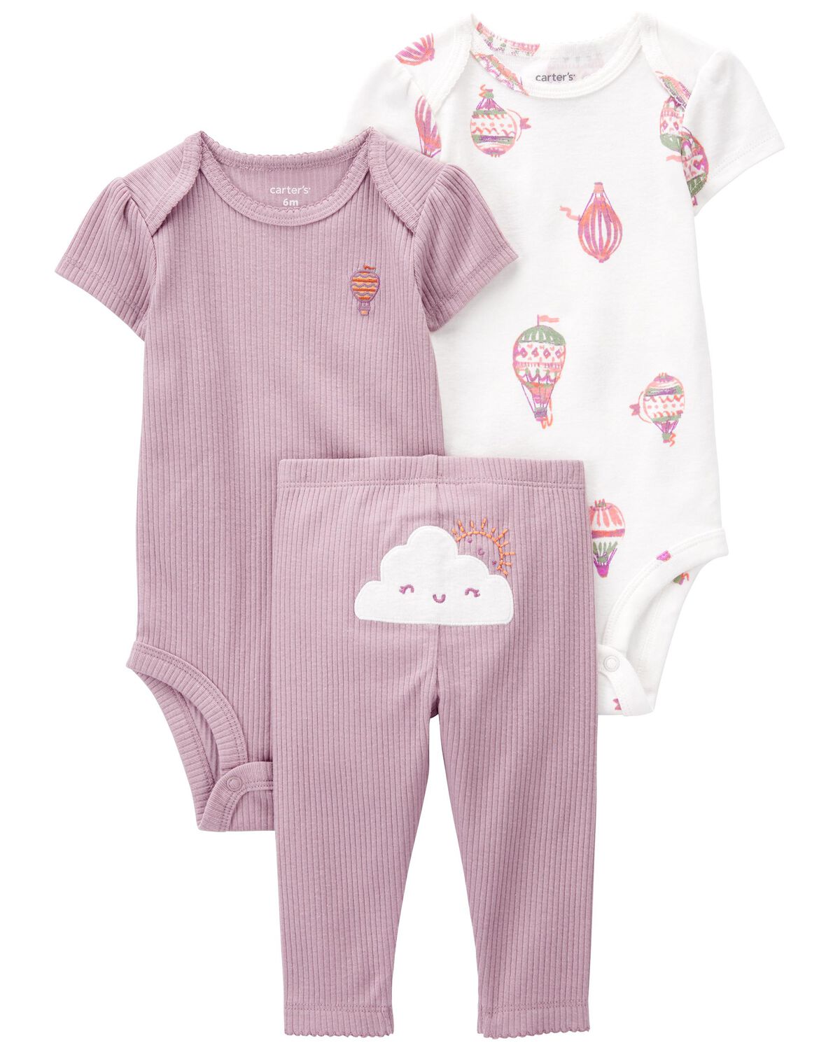 Baby 3-Piece Cloud Little Character Set - Carter
