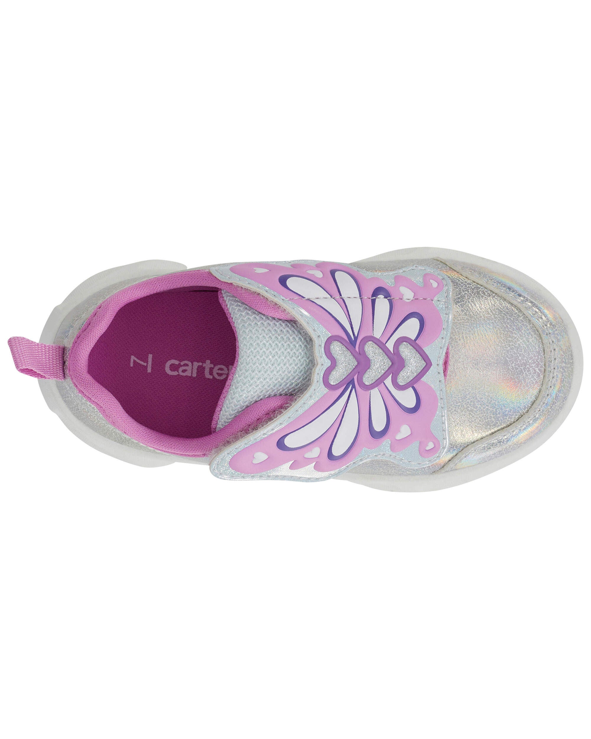 Toddler Butterfly Light Up Sneakers Carter s Carter s