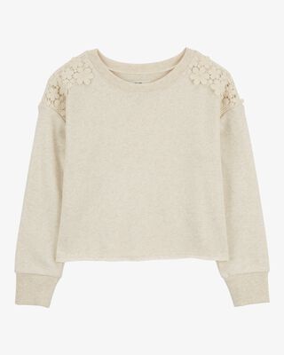 Product image 1 of Kid Embroidered Fleece Pullover
