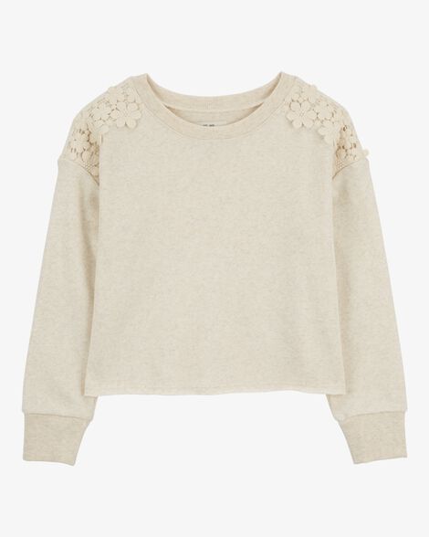  Product image 1 of Kid Embroidered Fleece Pullover