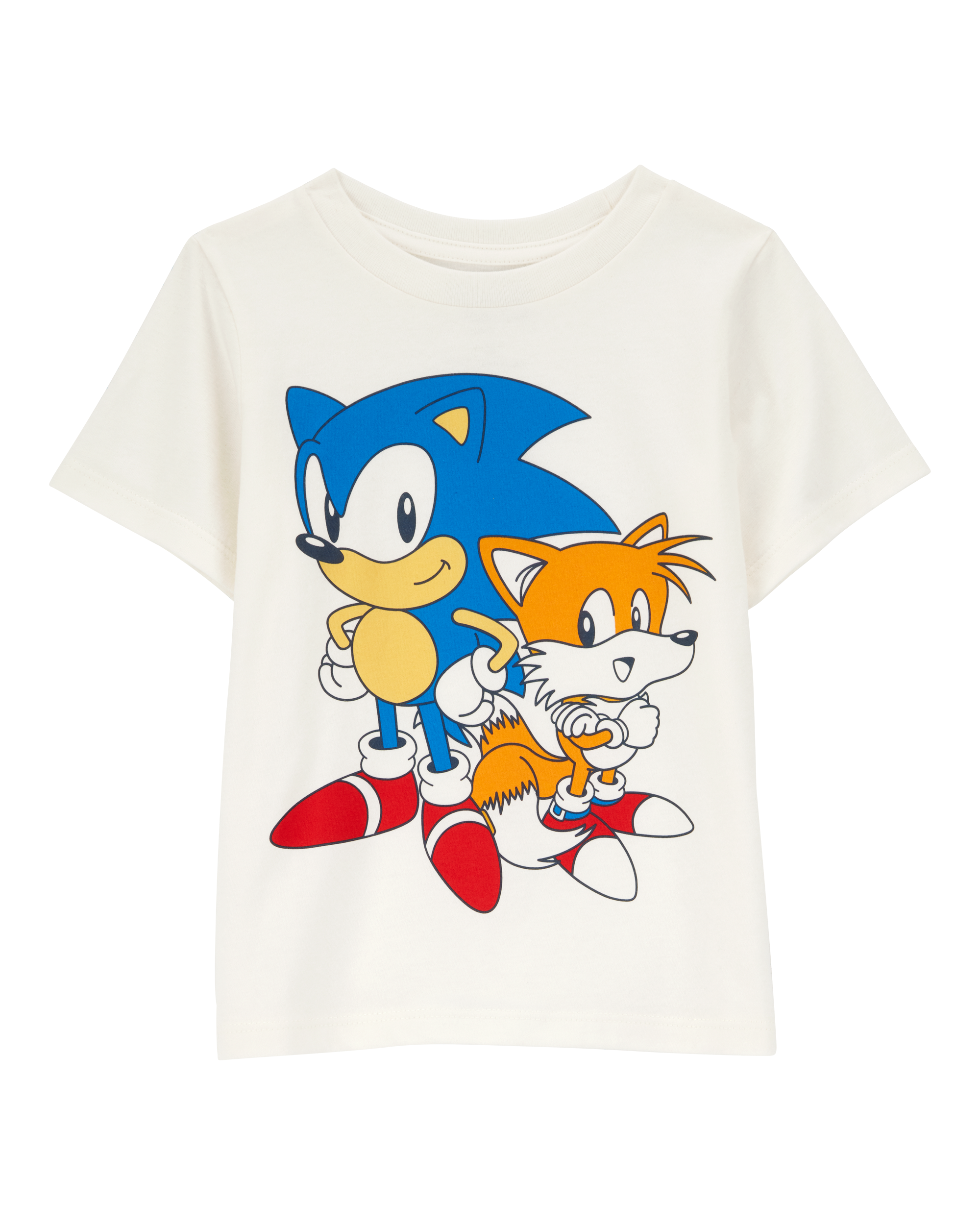 Toddler Sonic The Hedgehog Short-Sleeve Graphic Tee - Cream