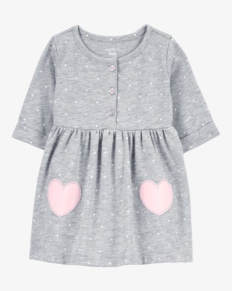  Product image 1 of Baby Heart Jersey Dress