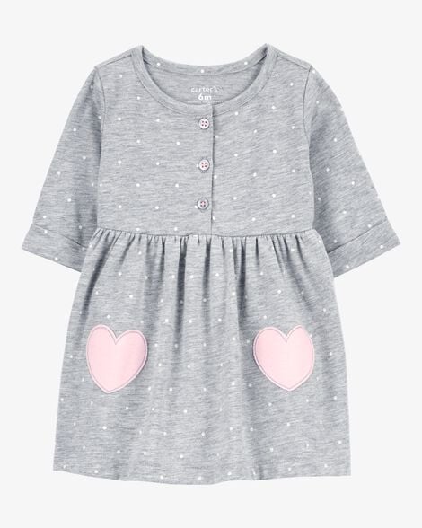 Product image 1 of Baby Heart Jersey Dress