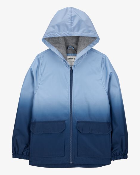  Product image 1 of Kid Dip Dye Rain Jacket - Blue