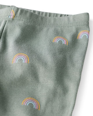 Product image 2 of Toddler Organic Cotton Pajamas in Magical Rainbow Print