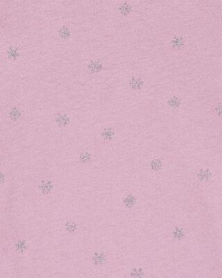 Product image 2 of Baby Glitter Snowflake Long-Sleeve Bodysuit