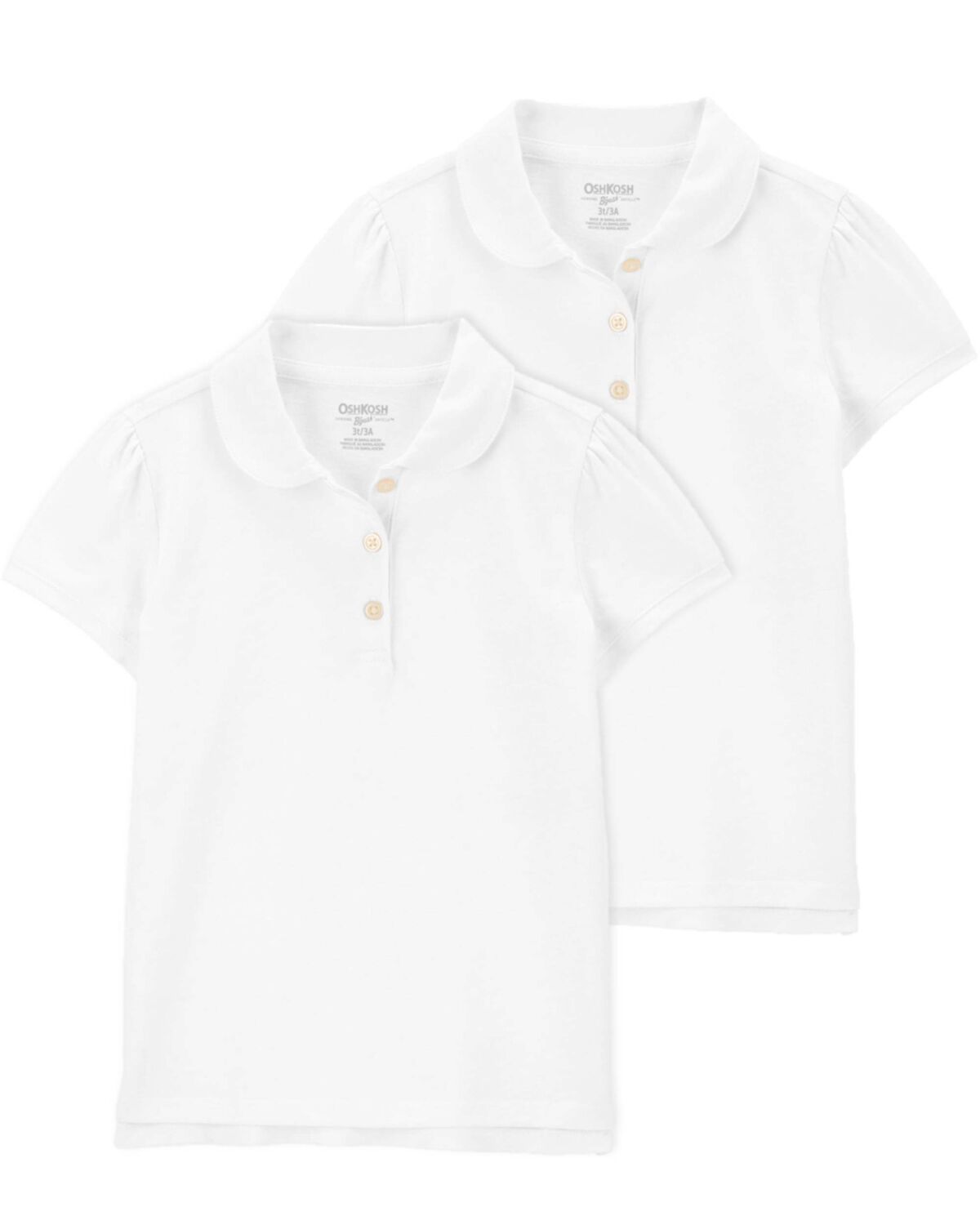 Toddler 2Pack Jersey Uniform Polos Carter's