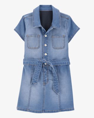 Product image 1 of Kid Belted Denim Dress
