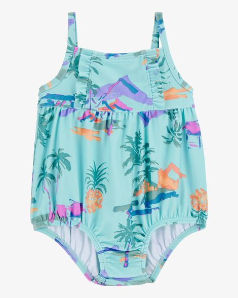  Product image 1 of Baby 1-Piece Tropical-Print Swimsuit