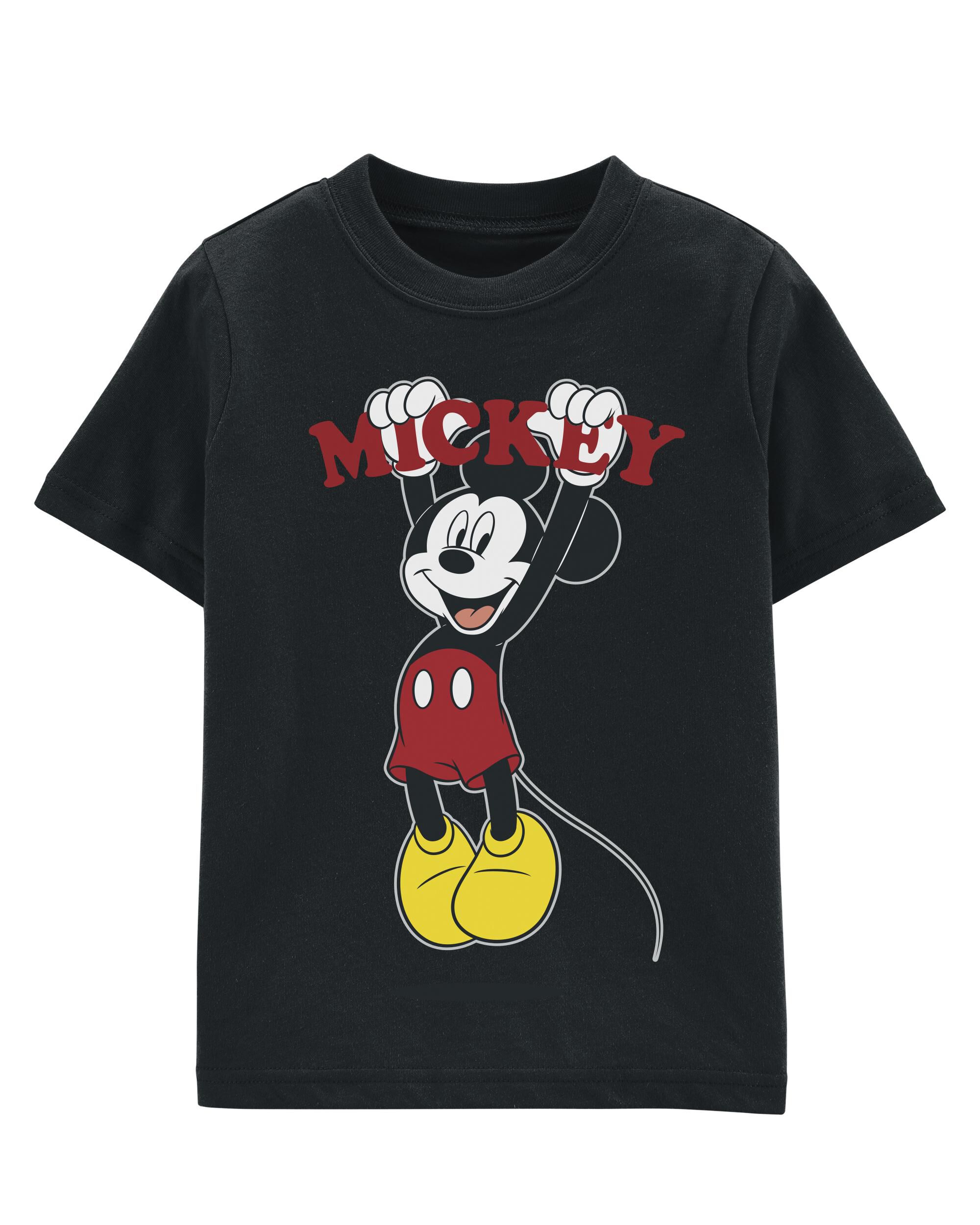 Black Mickey Mouse Tee | carters.com