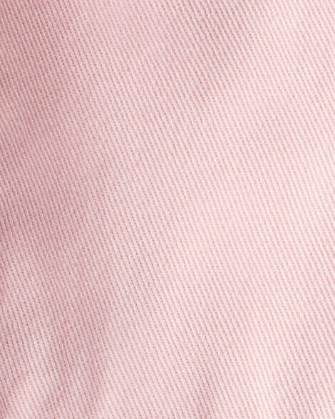  Product image 4 of Baby Girl Cotton Cargo Joggers - Pink