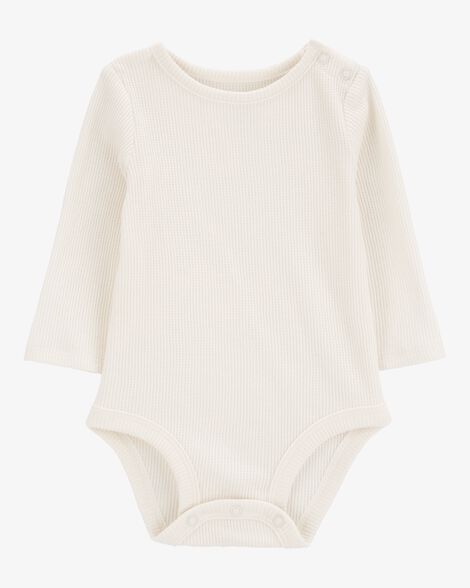  Product image 1 of Baby Waffle Knit Long-Sleeve Bodysuit