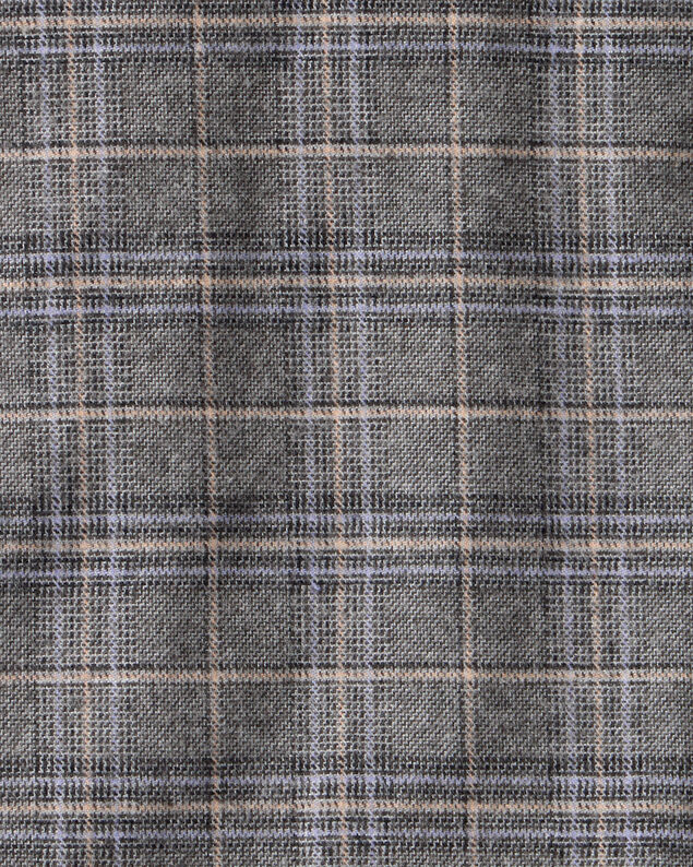 Product image 2 of Girls Plaid Cotton Skirt - Grey