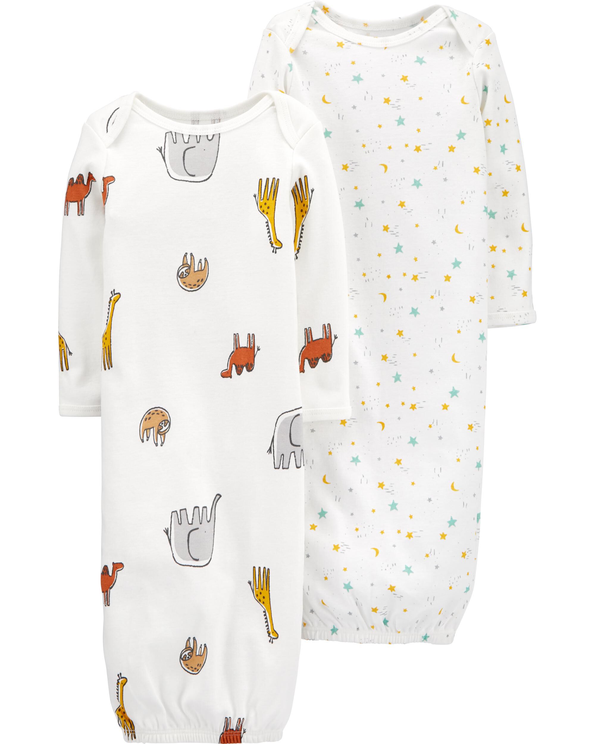 carter's sleeper gowns