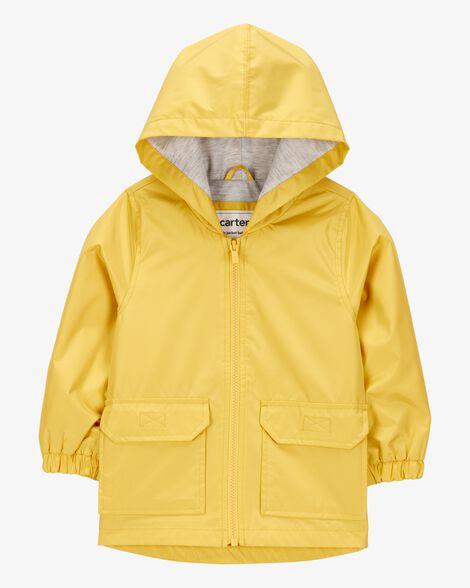  Product image 1 of Baby Solid Rain Jacket - Yellow