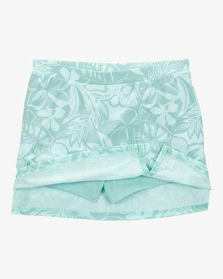 Product image 2 of Kid Floral Golf Skort - Blue