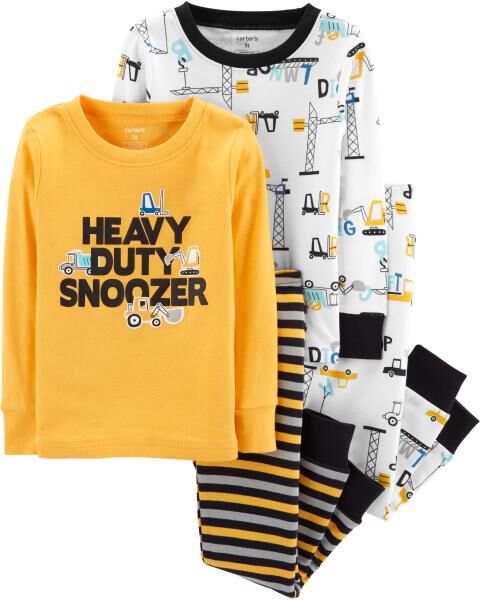 carter's construction pajamas