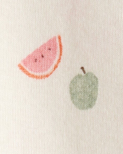  Product image 3 of Baby Fruit Print Organic Cotton 2-Piece Pajamas