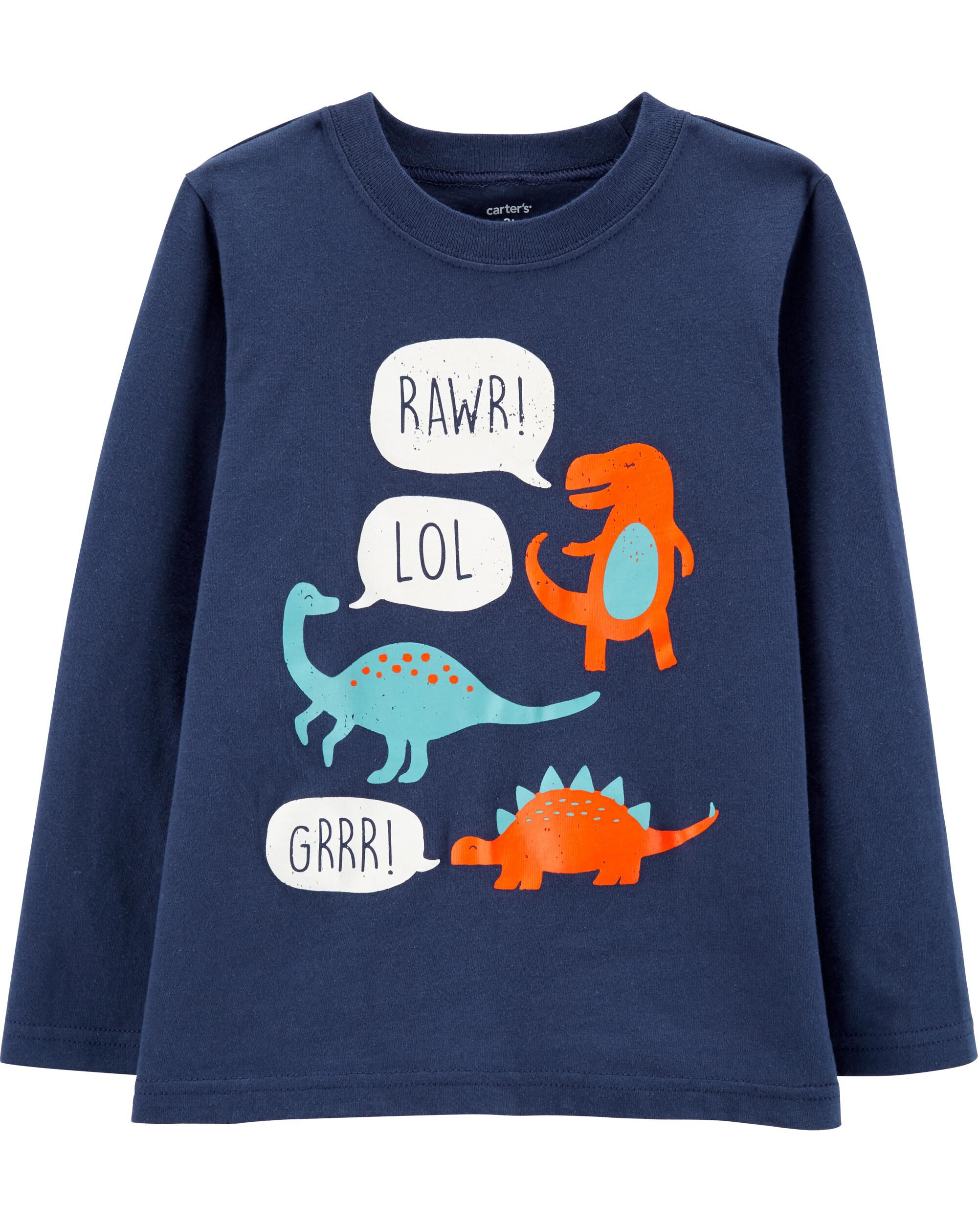 carters dinosaur shirt