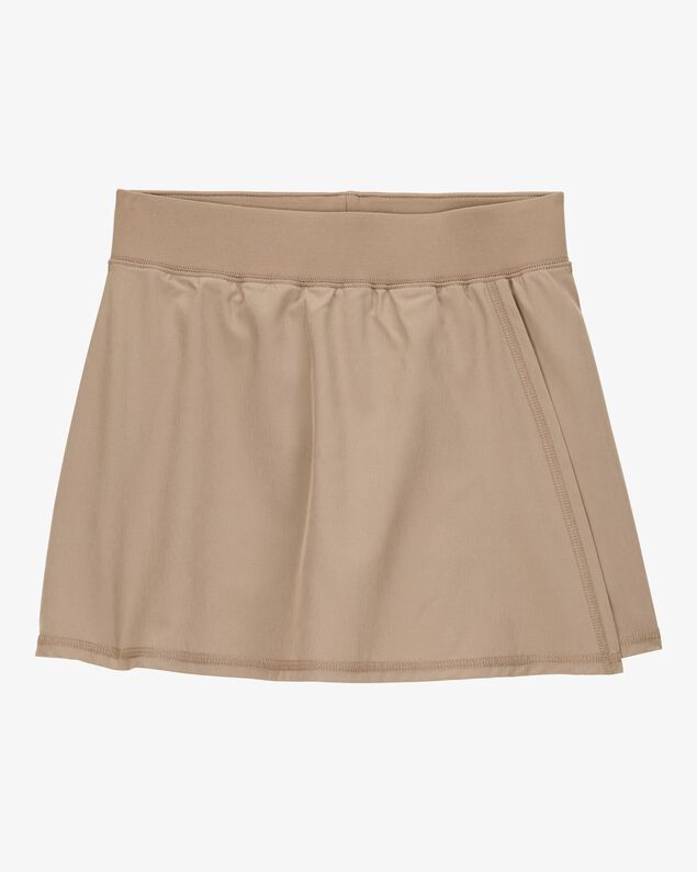 Product image 2 of Kid 2-Pack Active Stretch Uniform Skorts - Khaki