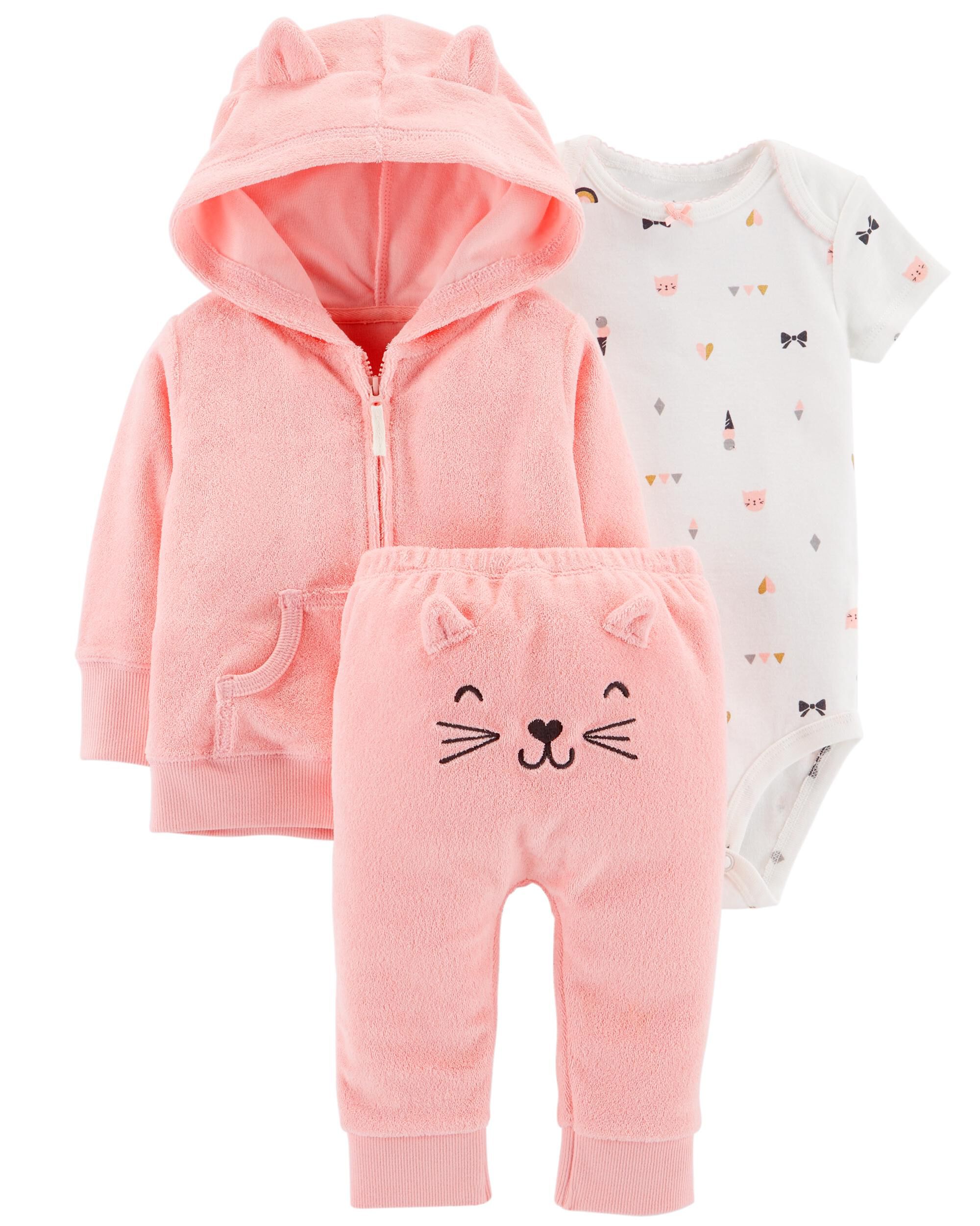 carter's cardigan set