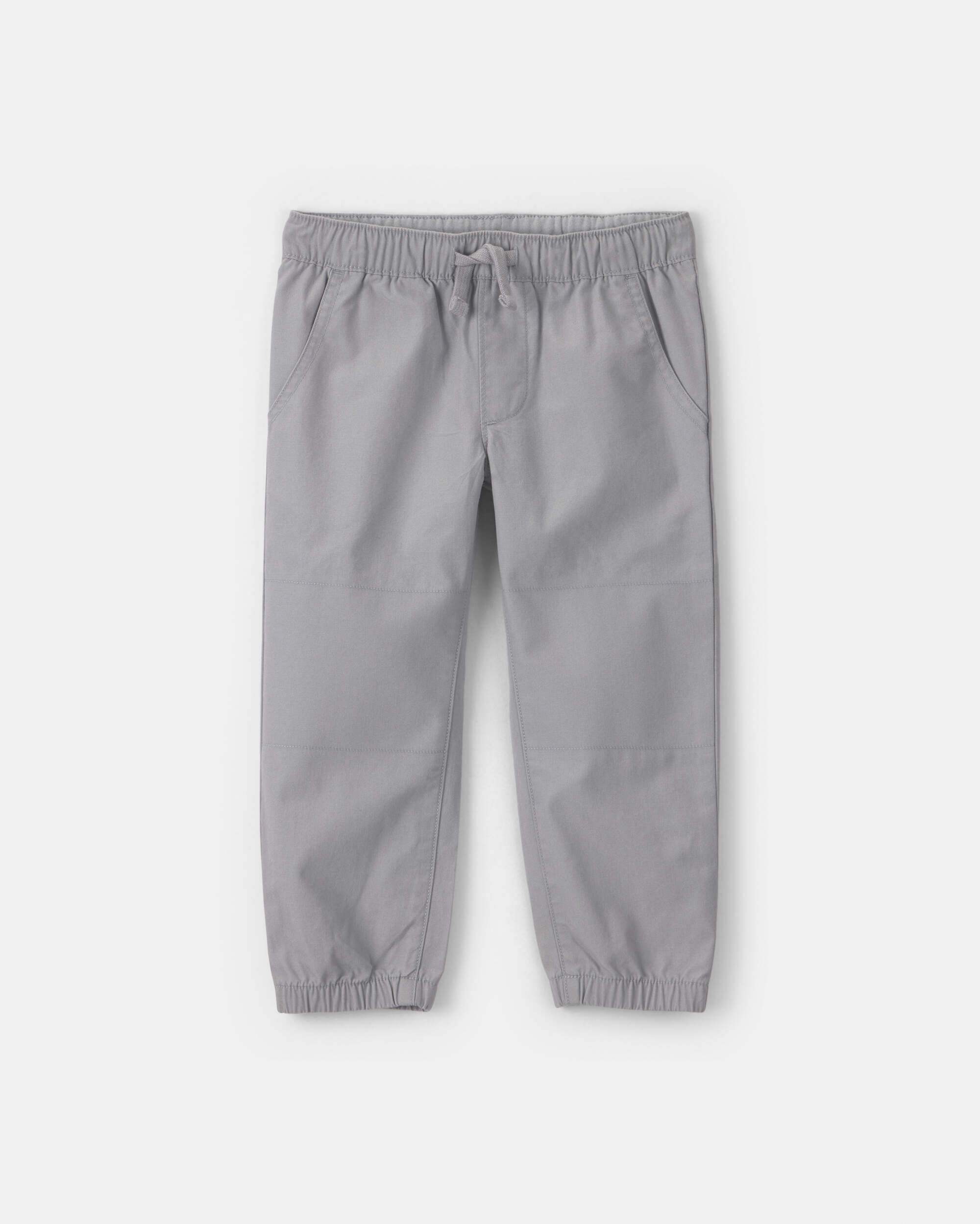 Carters toddler boy canvas joggers 12M Grey 20$