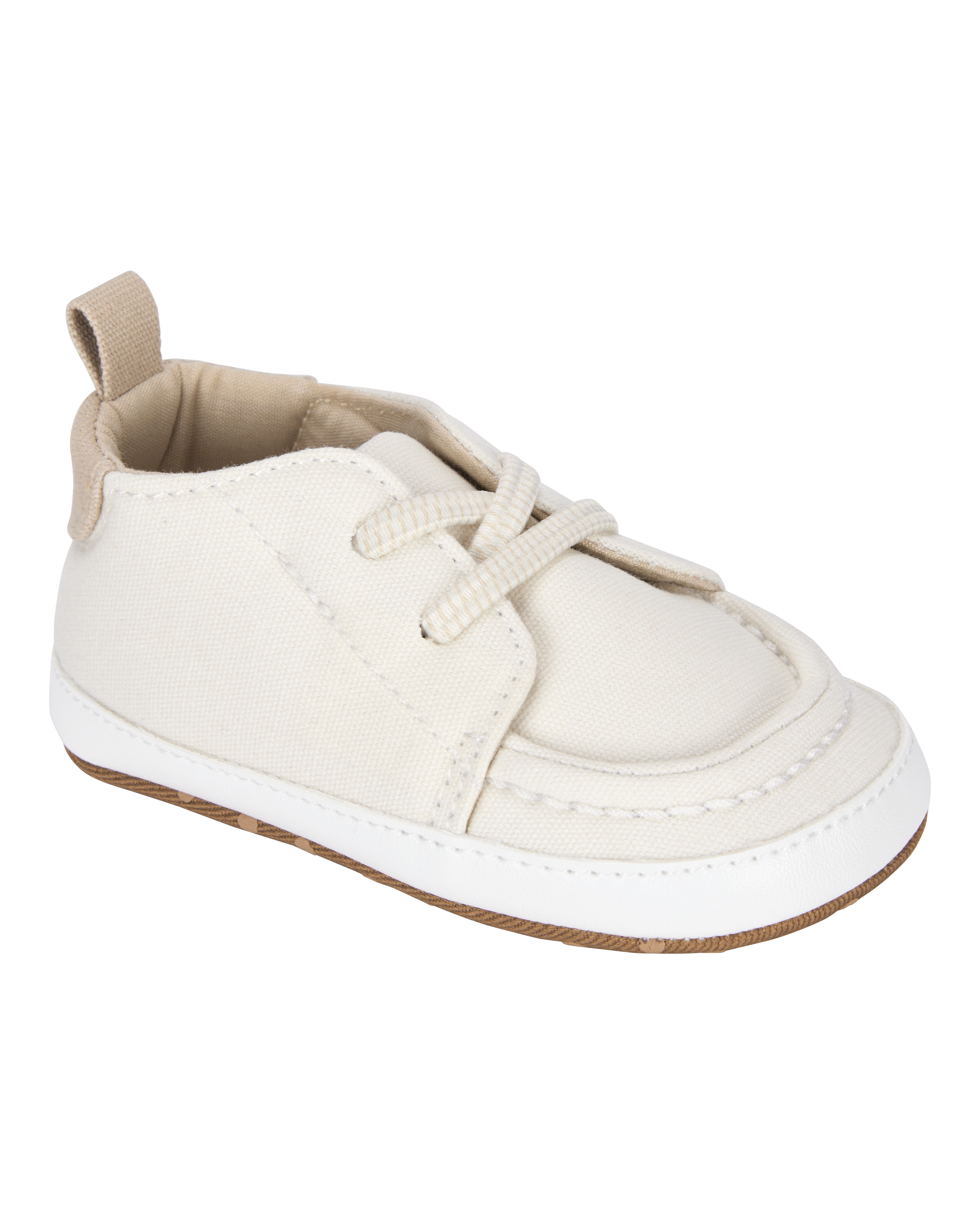Casual Boat Shoes - White