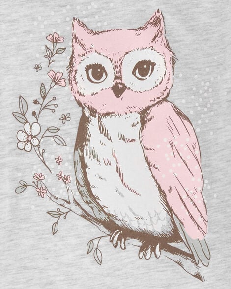 Product image 2 of Kid Owl Long-Sleeve Graphic Tee
