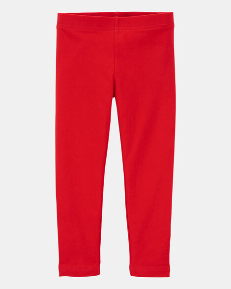 baby girl cotton stretch leggings