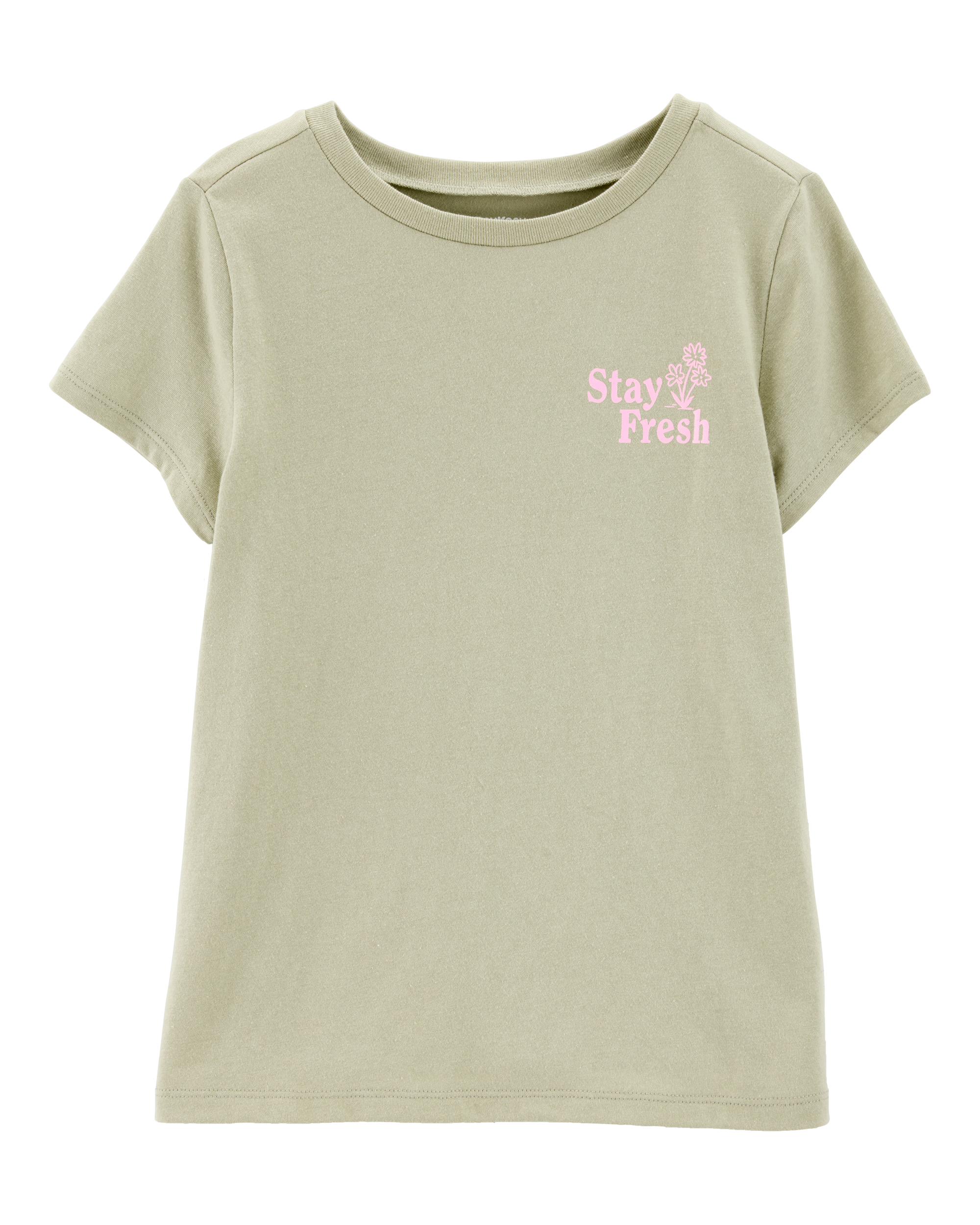 Kid Stay Fresh Graphic Short-Sleeve Tee - Green