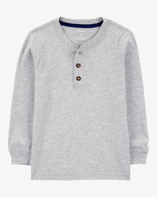 Product image 1 of Baby Long-Sleeve Henley Tee